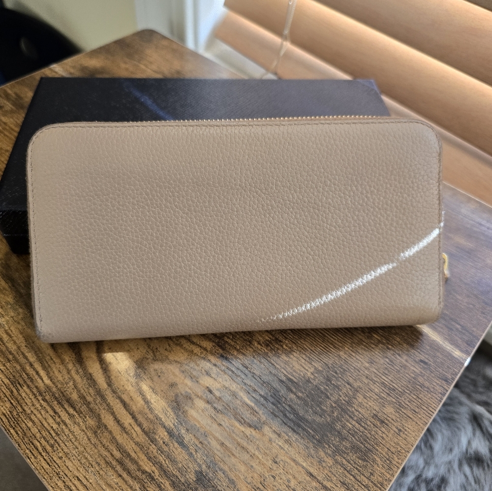 Prada Tan Leather Wallet - Picture 4 of 11